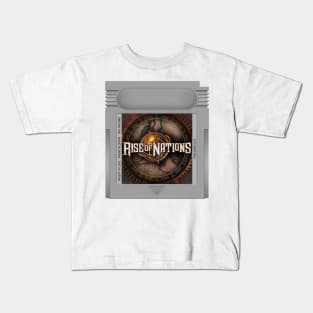 Rise of Nations Game Cartridge Kids T-Shirt